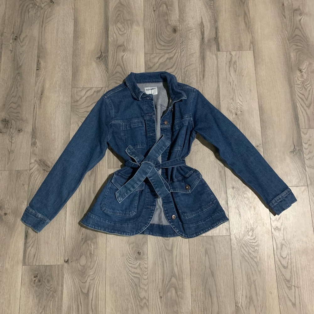 Gap Denim Belted Jacket
